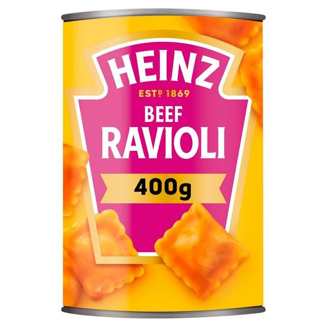 Heinz Beef Ravioli in tomato sauce