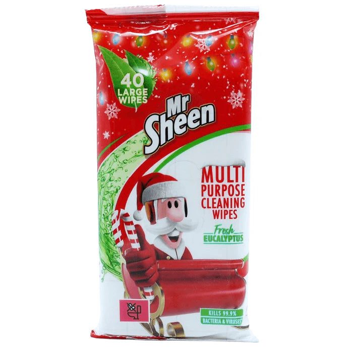 Mr Sheen multi-purpose cleaning wipes fresh eucalyptus