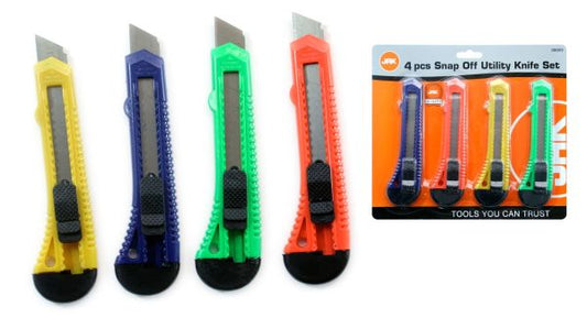 4pcs utility knife set