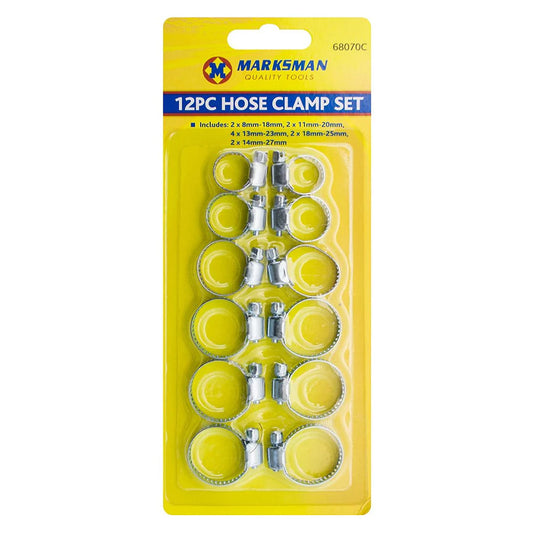 12pcs hose clip set