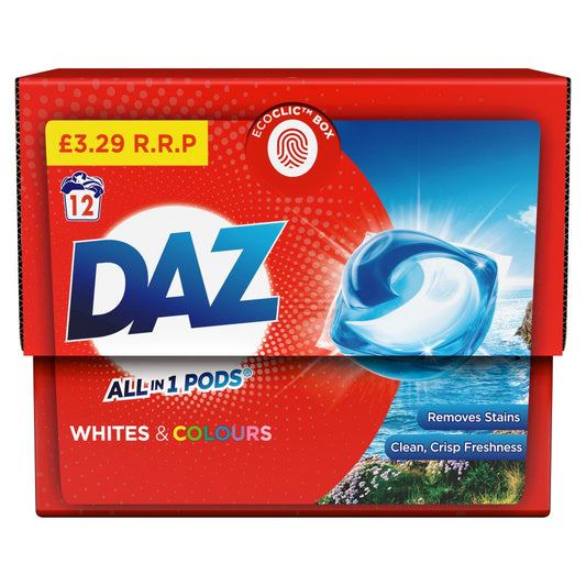 Daz All In 1 Pods 12 Wash