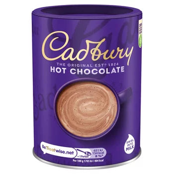 Cadbury hot chocolate 250g