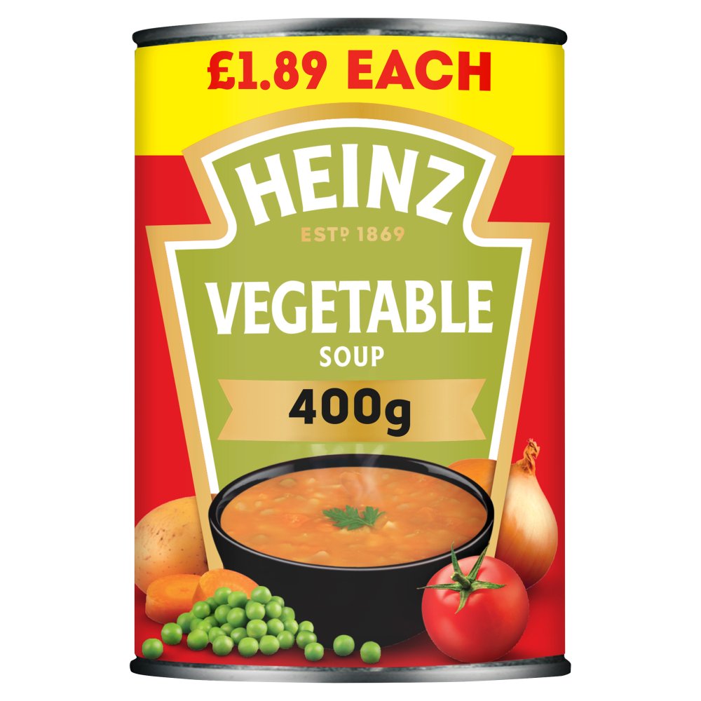 Heinz vegetable soup 400g