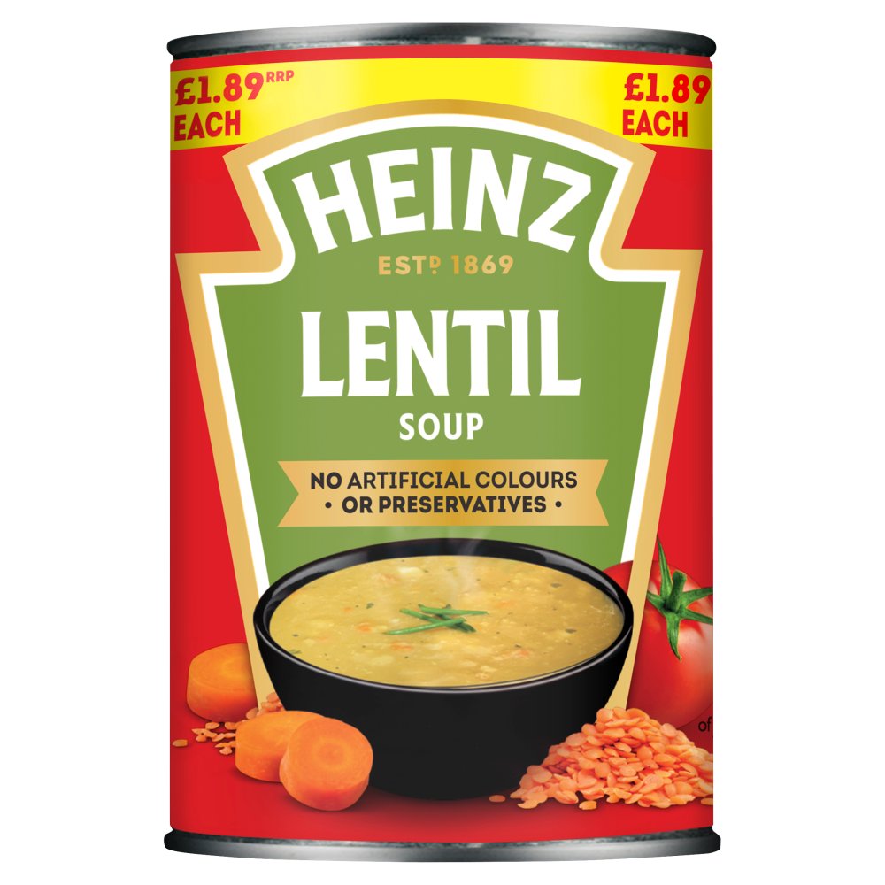 Heinz lentil soup