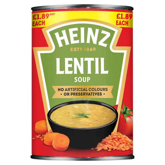 Heinz lentil soup