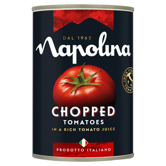 Napolina chopped tomatoes 400g