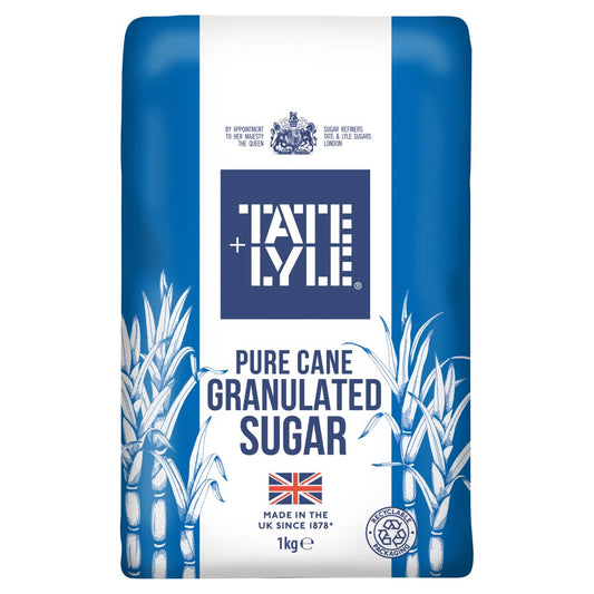 Tate Lyle pure cane granulated sugar 1kg