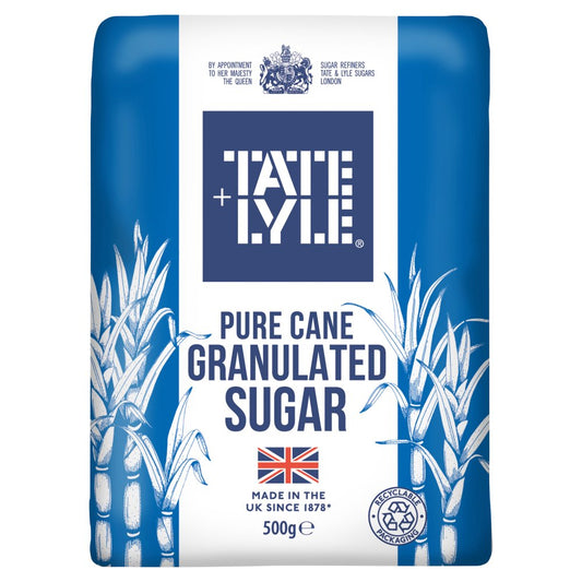 Tate Lyle pure cane granulated sugar 500g