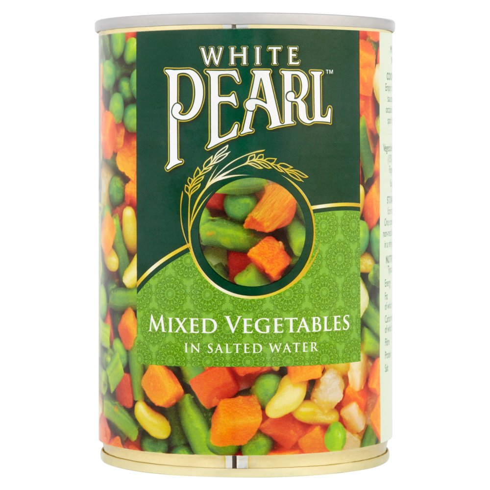 White pearl Mixed vegetables 400g