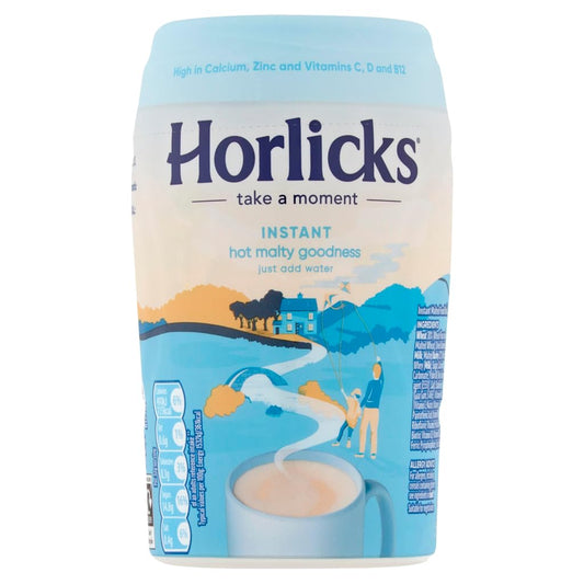 Horlicks instant hot malty goodness just add water