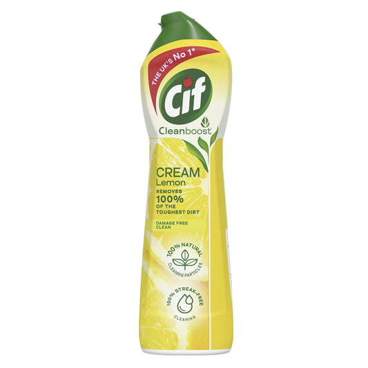 Cif clean boost cream lemon