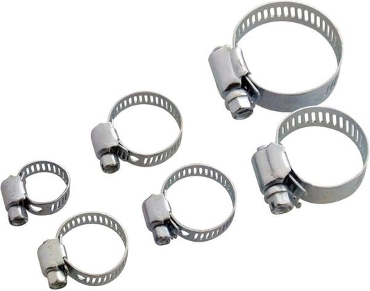 6pcs hose clamps