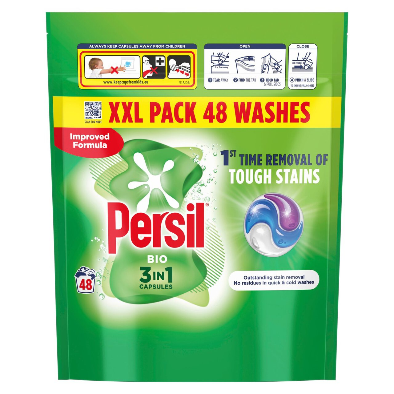 Persil 3 in 1 Bio Capsules 48 Wash