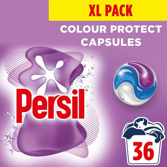 Persil 3 In 1 Colour Protect Capsules 36 Wash