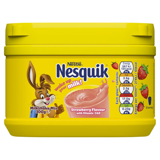 Nesquick strawberry flavoured milk 300g