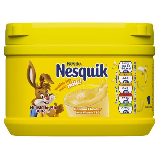 Nesquick banana flavoured milk 300g