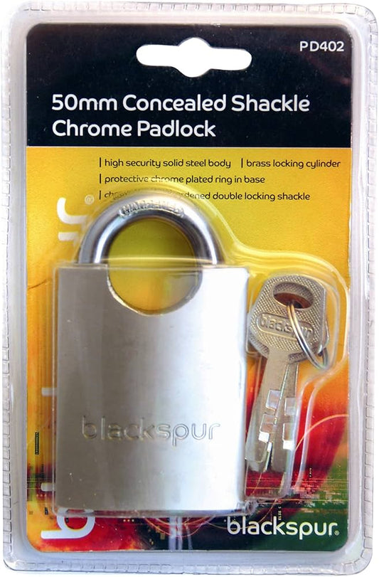 50mm concealed shackle padlock