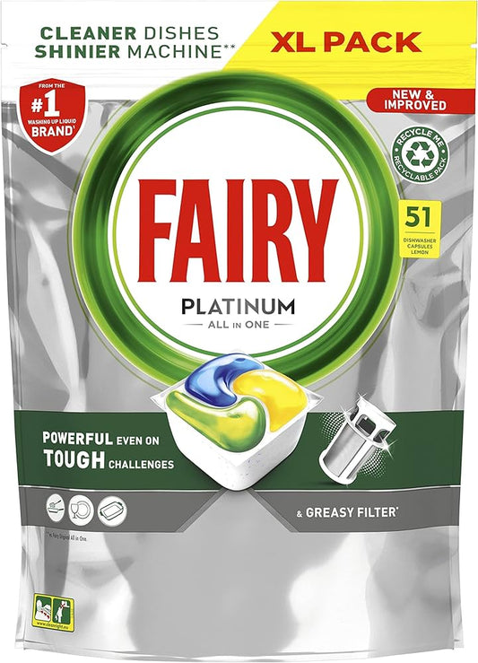 Fairy Platinum All In 1 51 Wash
