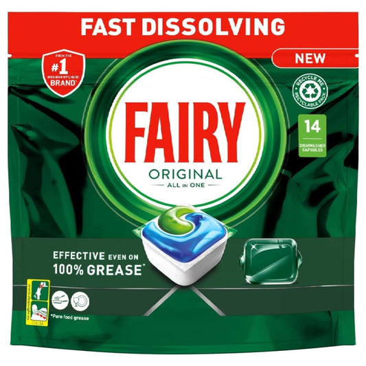 Fairy Tablets 14 Wash