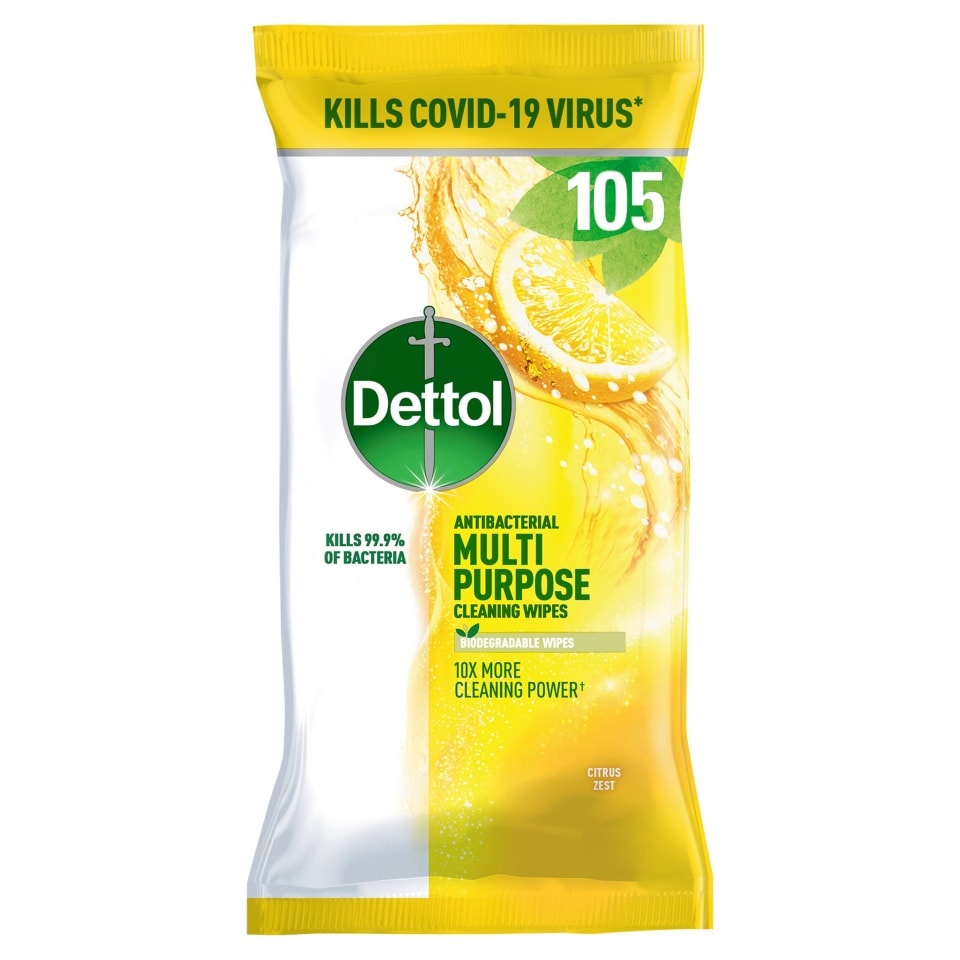 Dettol Anti Bac Wipes Citrus