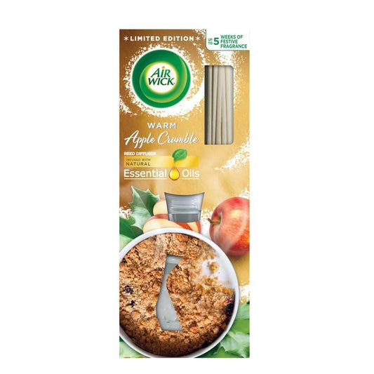 Air wick warm apple crumble reed diffuser
