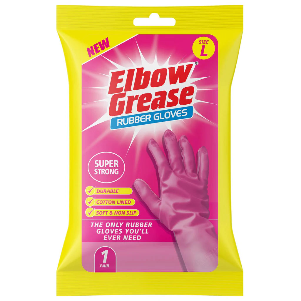 Large elbow grease gloves 1 pair