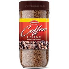 Best-in coffee rich roast instant coffee granules 100g