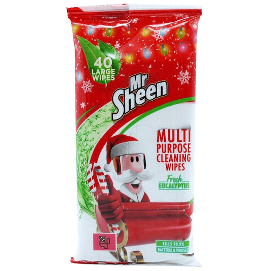 Mr Sheen multi-purpose cleaning wipes fresh eucalyptus