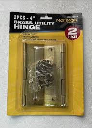 Utility hinges 2pcs 4”