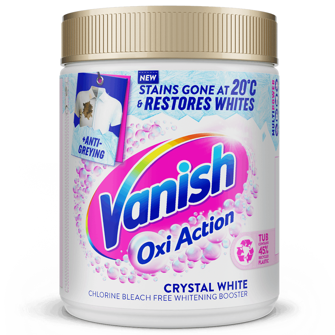 Vanish oxi action