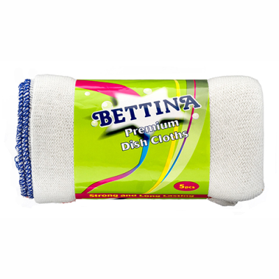 Bettina premium dish cloths 5pcs