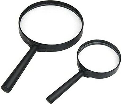 Magnifying glass set 2x magnification
