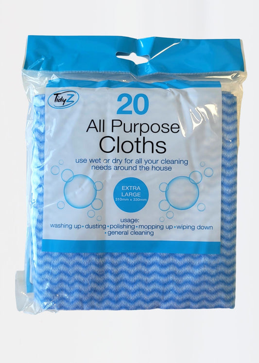 Tidyz All purpose cloths 20 extra large